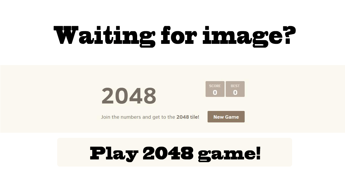 2048 game